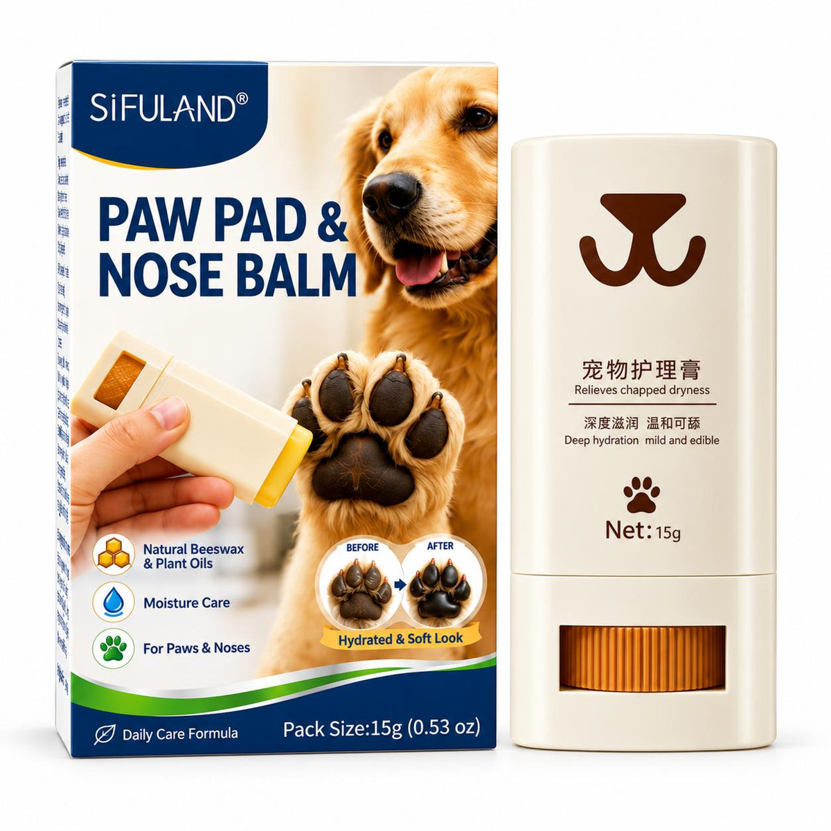 Paw & Nose Balm Stick – For Dogs & Cats