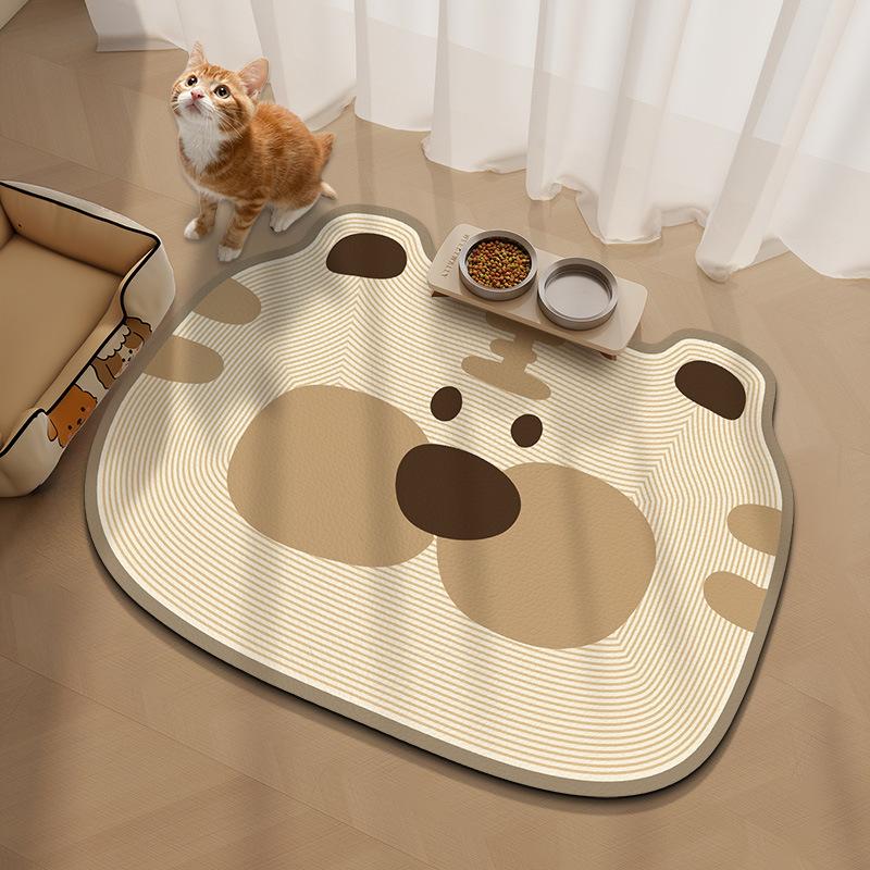Waterproof Pet Feeding Mat – Easy-Clean Mat for Cats & Dogs