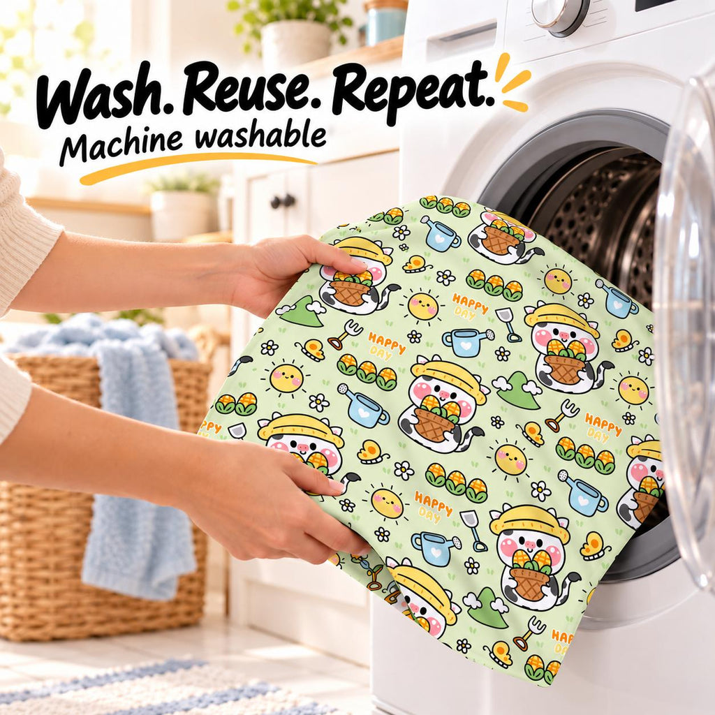 Cat Grooming Wrap – Self-Adhering Care Cloth 90 × 90cm