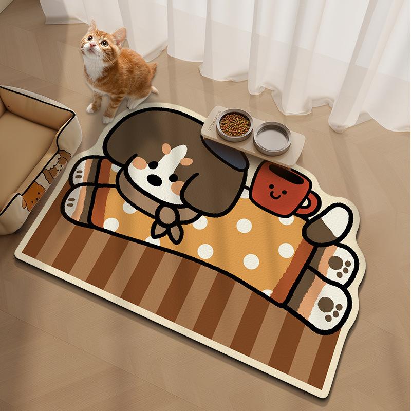 Waterproof Pet Feeding Mat – Easy-Clean Mat for Cats & Dogs