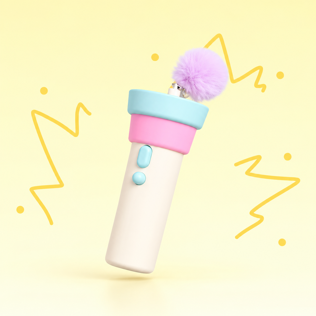 Interactive Cat Toy Launcher – Retractable Pom Pom & Bell