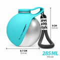 Portable Dog Water Bottle – 285ml Stainless Steel Travel Bottle