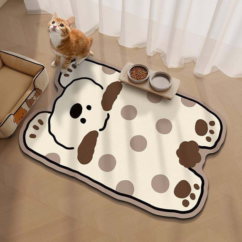 Waterproof Pet Feeding Mat – Easy-Clean Mat for Cats & Dogs