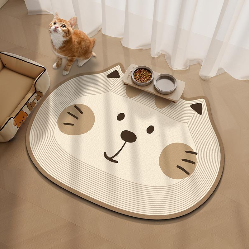Waterproof Pet Feeding Mat – Easy-Clean Mat for Cats & Dogs