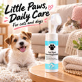 Pet Paw Cleaning Foam – Rinse-Free with Silicone Brush